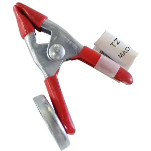 2 Inches Metal Spring Clamp with Powerful Magnet (Pack of: 12) - CLAMP-95920-Z12