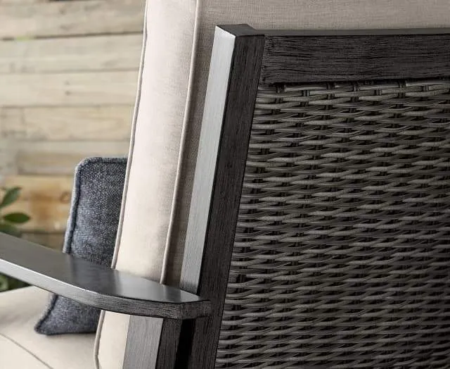 ADDISON 4 PIECE SEATING SET - Love Seat Glider, 2 Spring Chairs and Coffee Table
