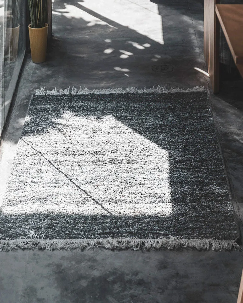Aquarius Charcoal Rug