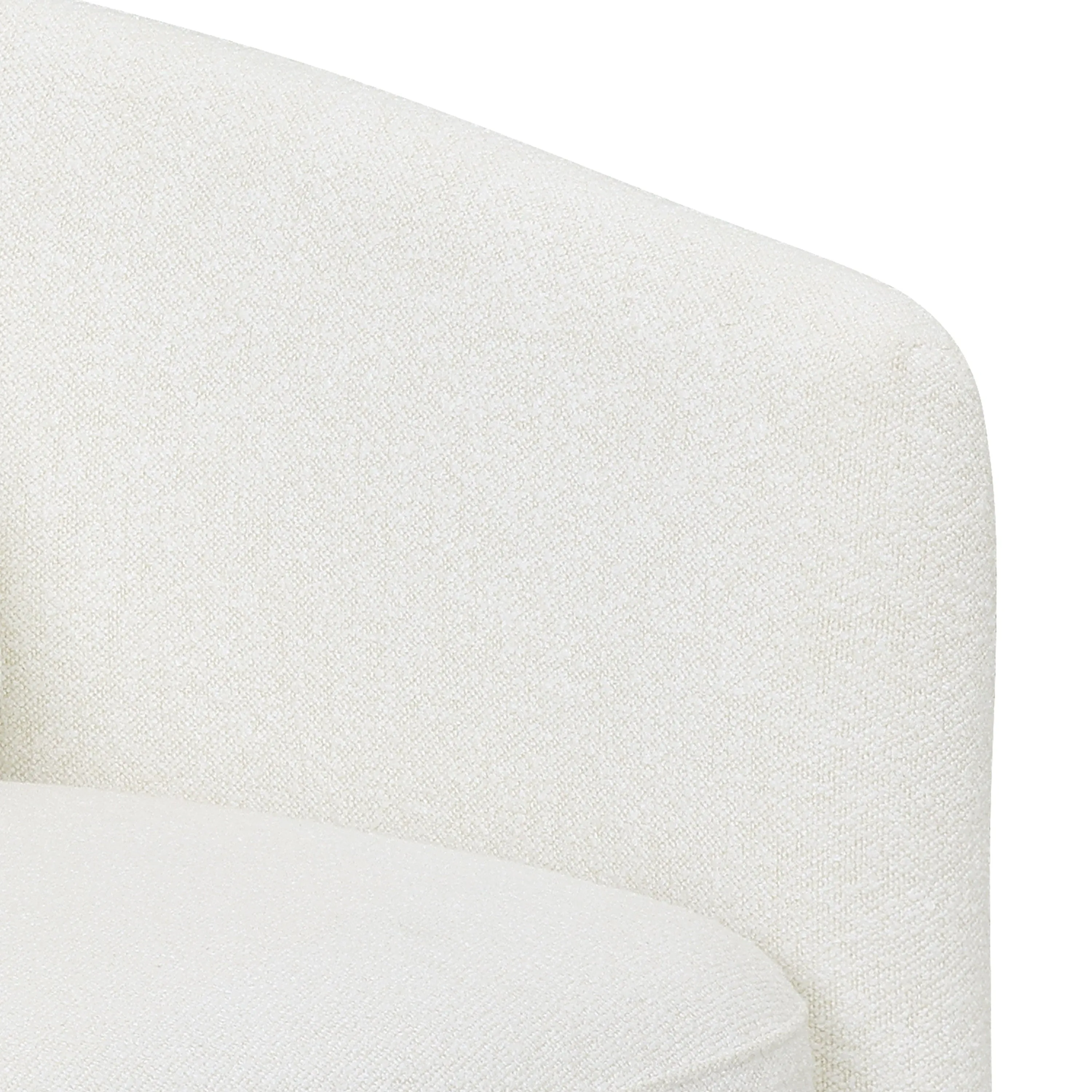 Beautiful Drew Chair by Drew Barrymore, Cream Boucle