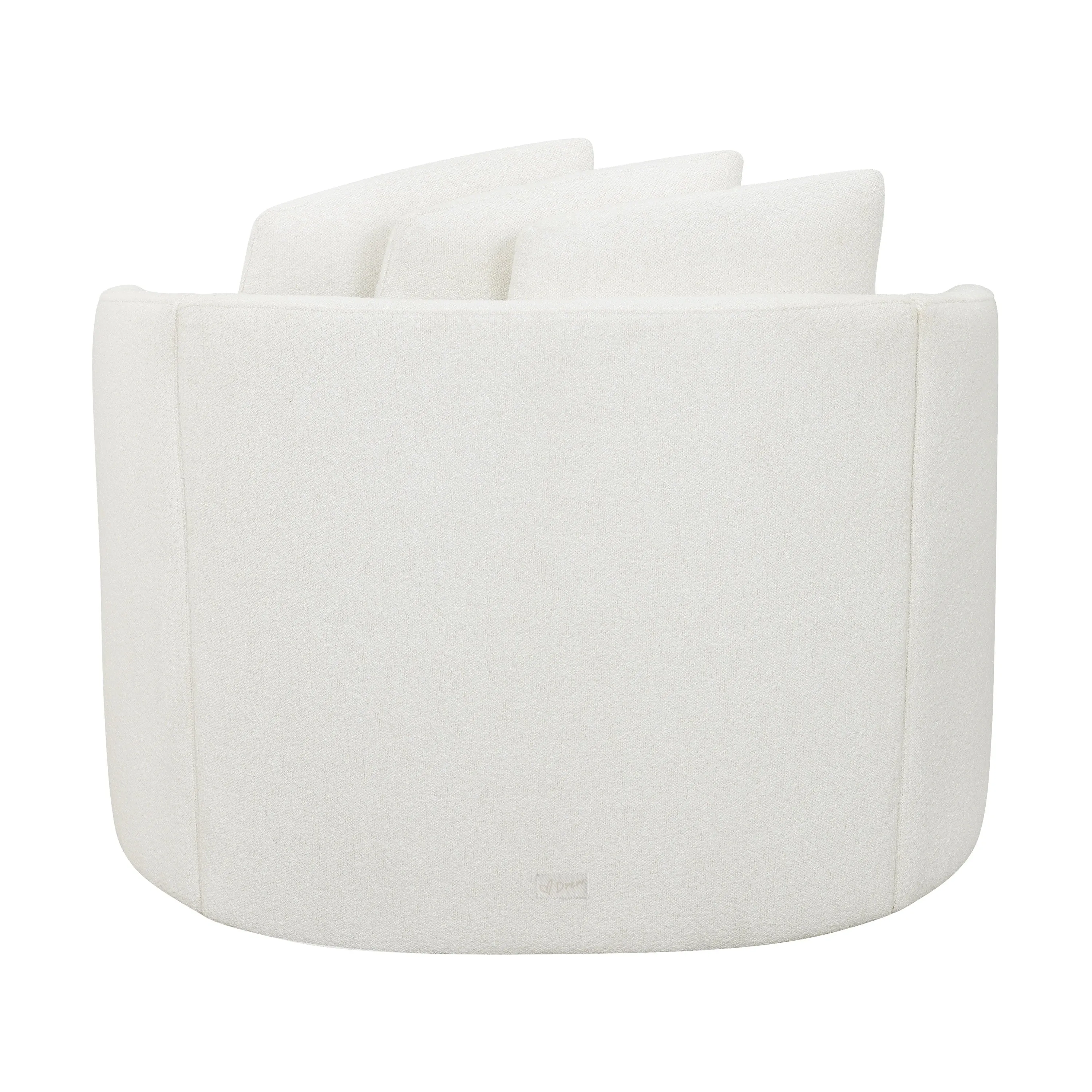 Beautiful Drew Chair by Drew Barrymore, Cream Boucle