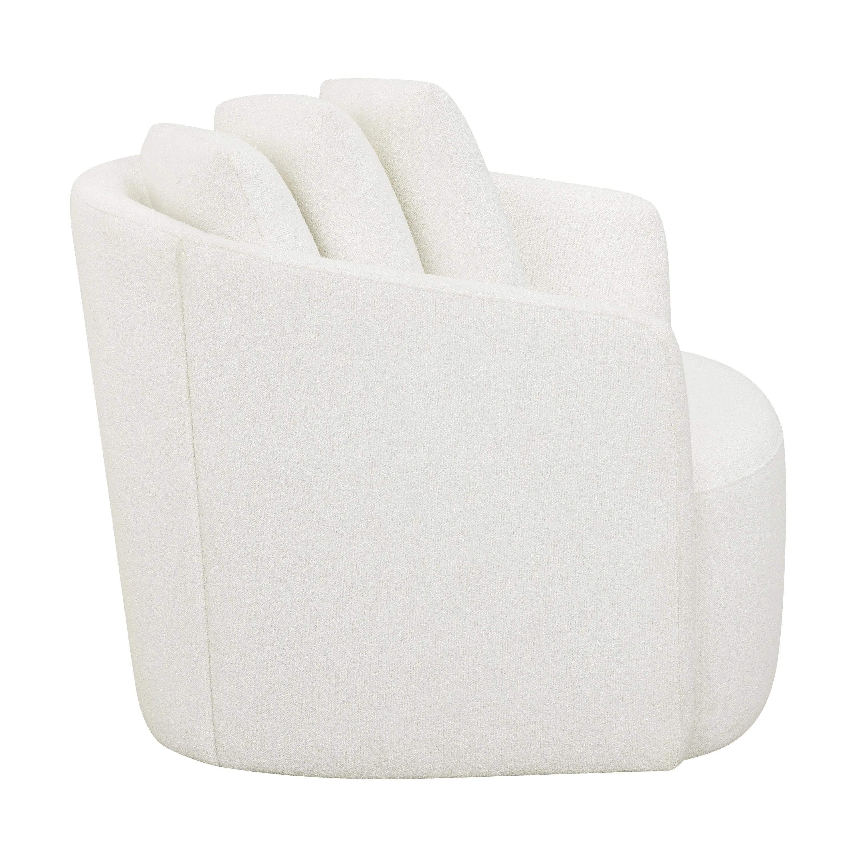 Beautiful Drew Chair by Drew Barrymore, Cream Boucle
