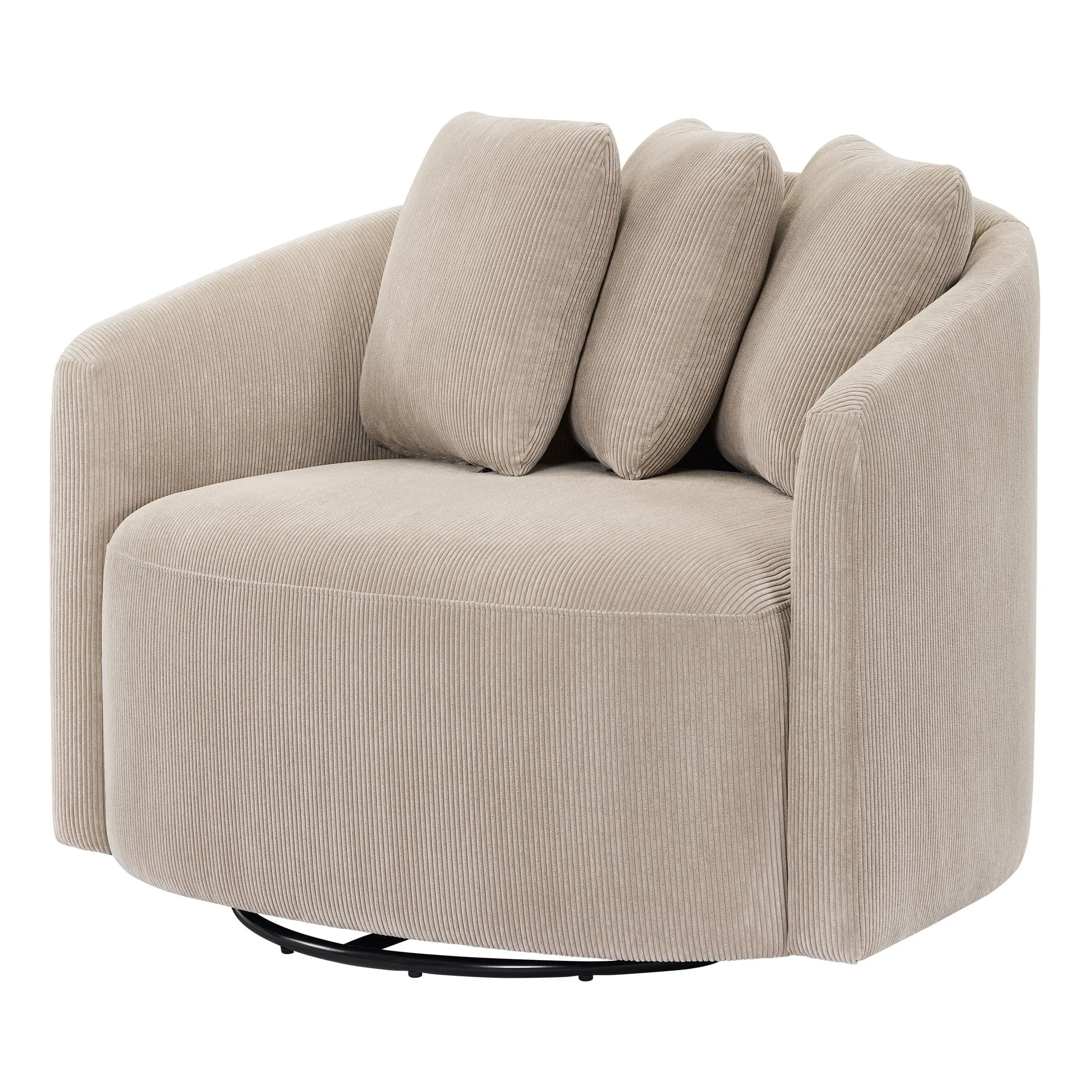 Beautiful Drew Chair by Drew Barrymore, Fawn Cord
