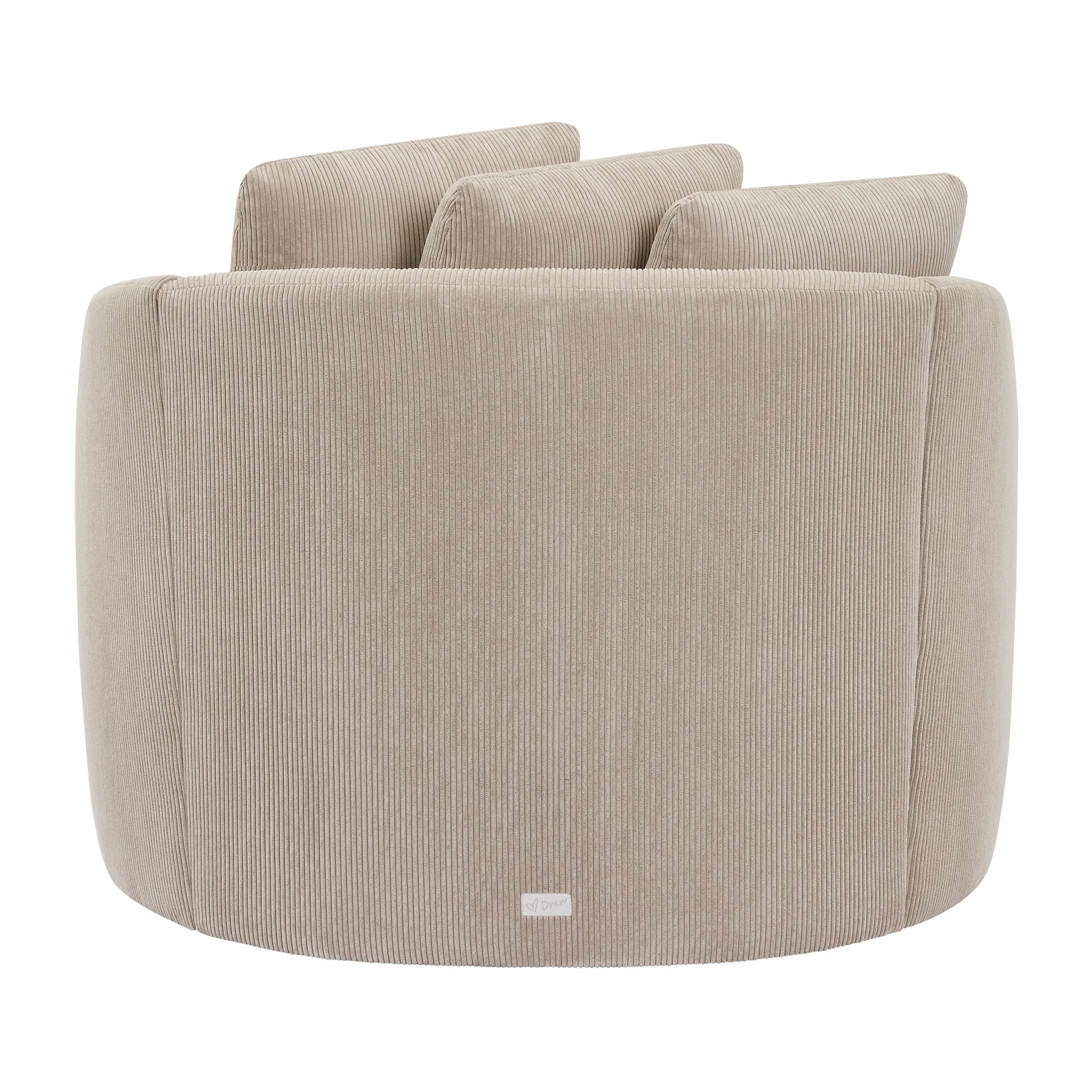 Beautiful Drew Chair by Drew Barrymore, Fawn Cord