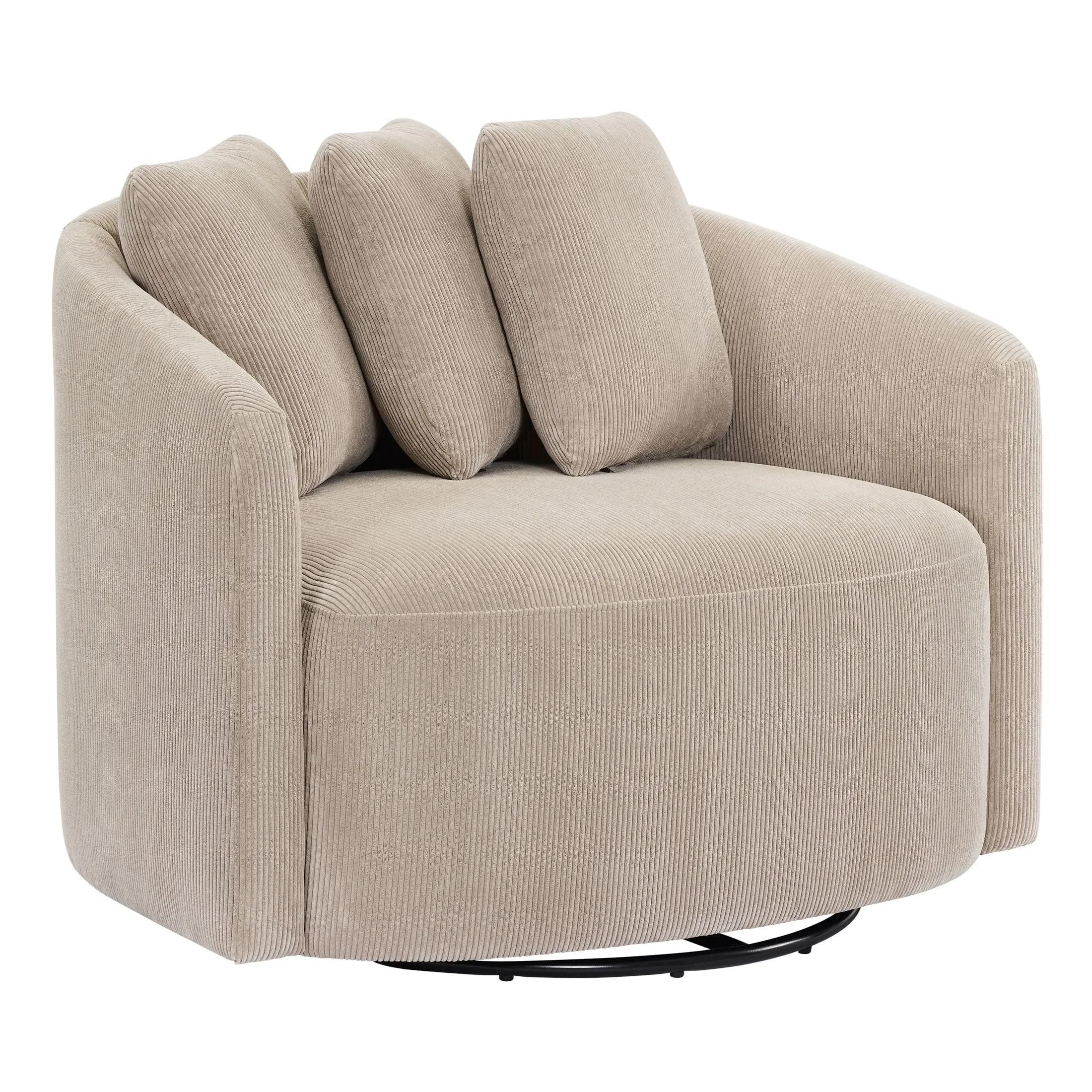 Beautiful Drew Chair by Drew Barrymore, Fawn Cord