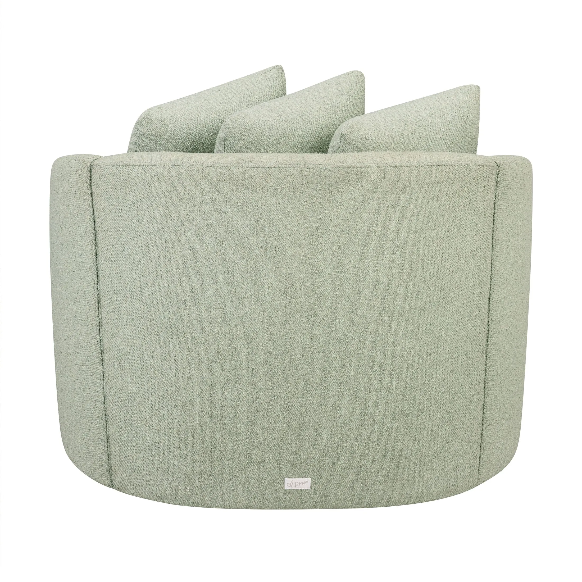 Beautiful Drew Chair by Drew Barrymore, Sage Boucle