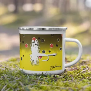 Brown Trout Fly Camp Mug