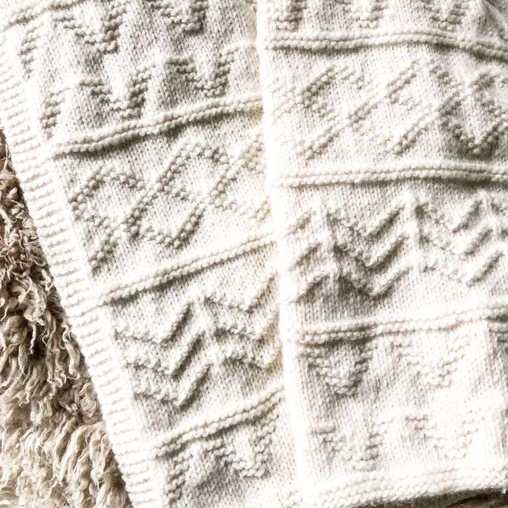 Building Blocks Blanket Knit Kit