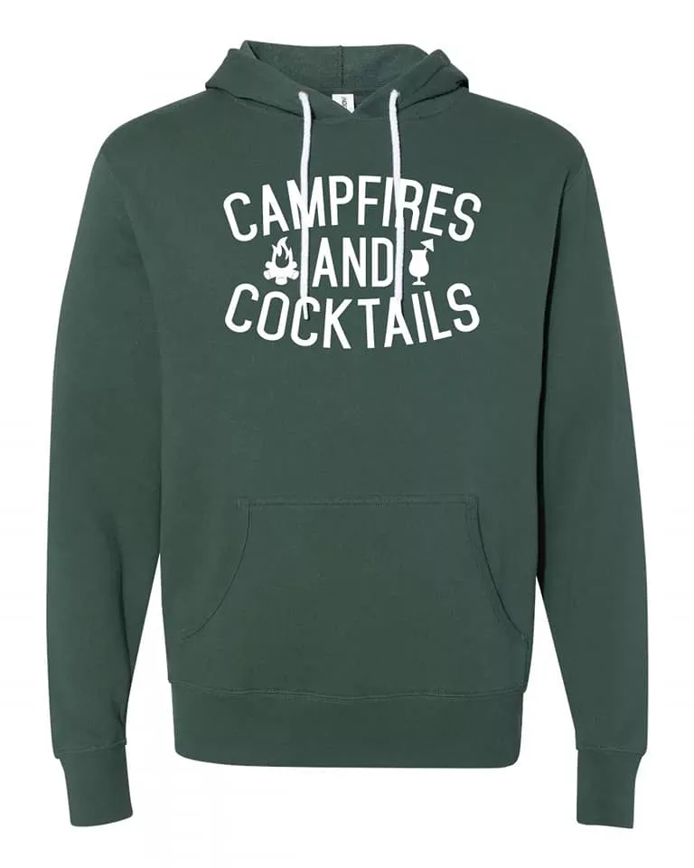 Campfire & Cocktails Hoodie ( colors)