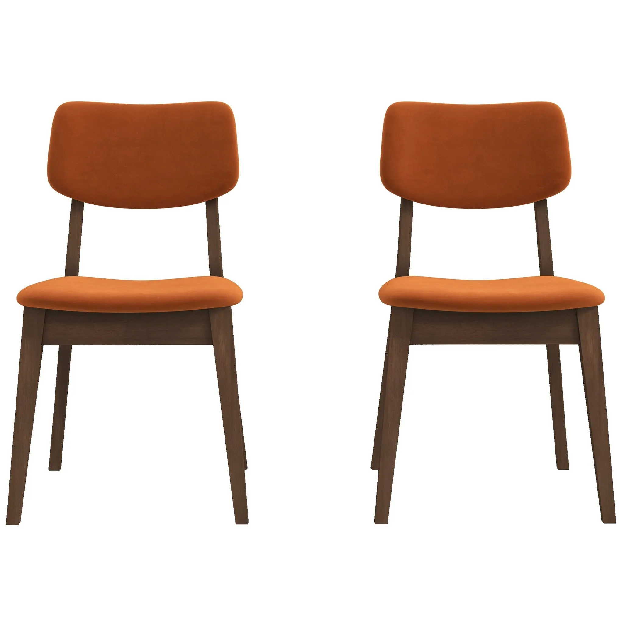 Carlos - Solid Back Side Chair (Set of 2) by Couch.com
