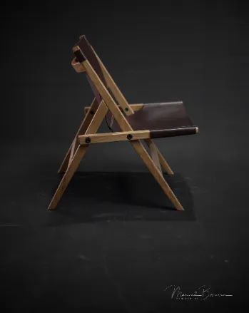 Classic Spanish Leather Chair