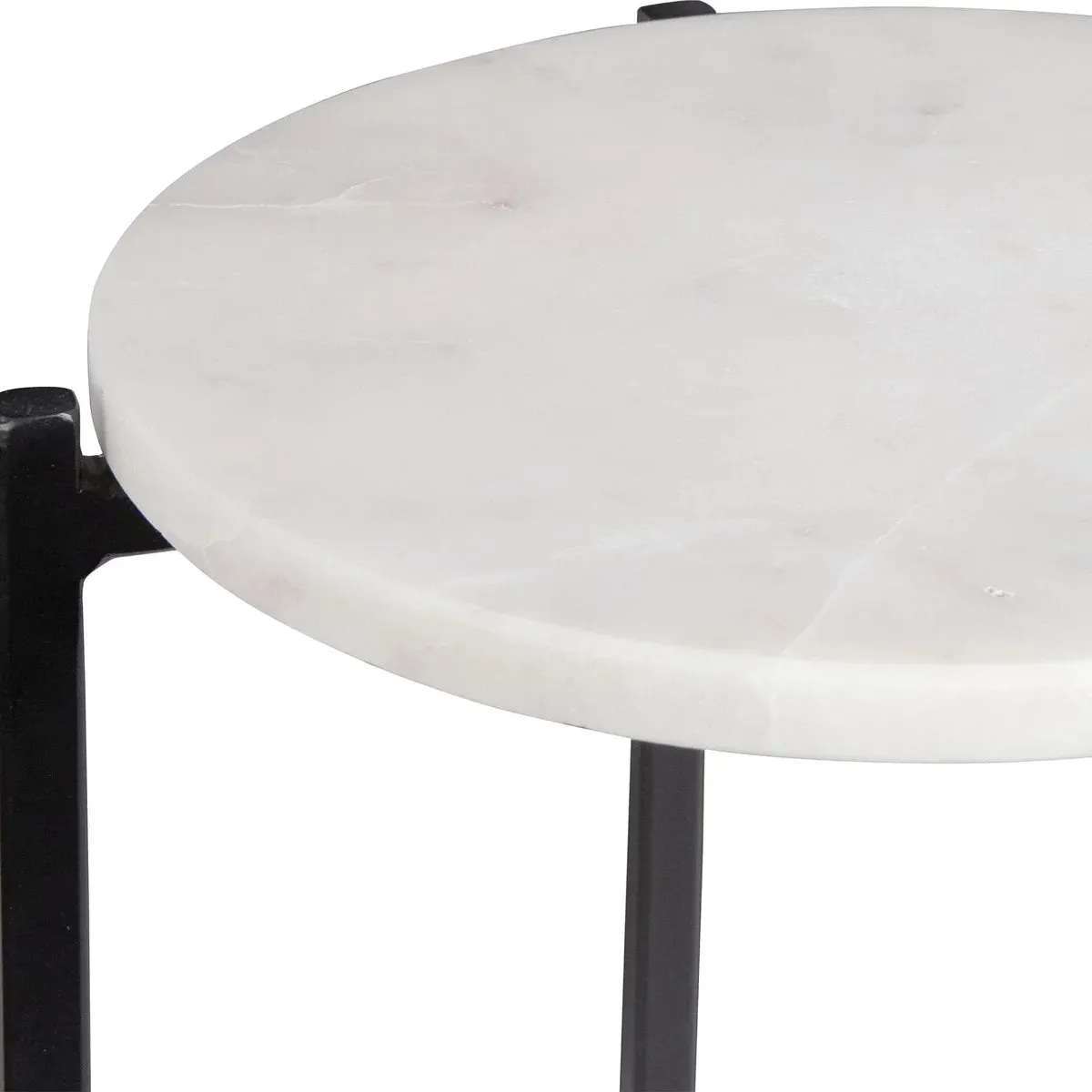 Concord 2-piece Marble Nesting Side Tables