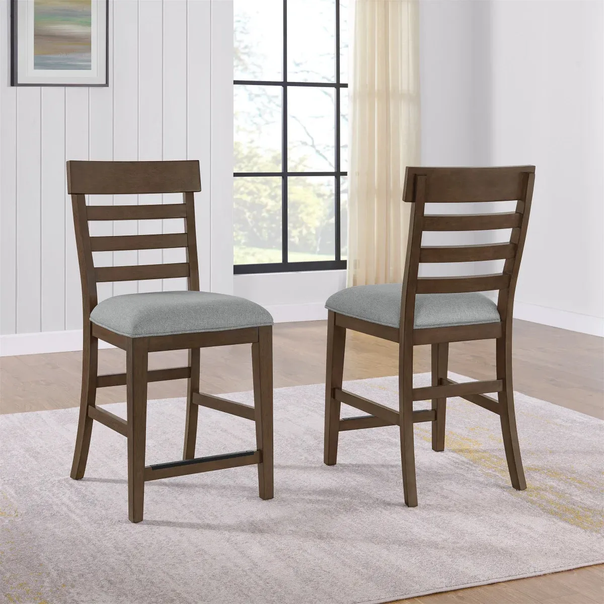 Concord Counter Height Dining Table and 8 Chairs