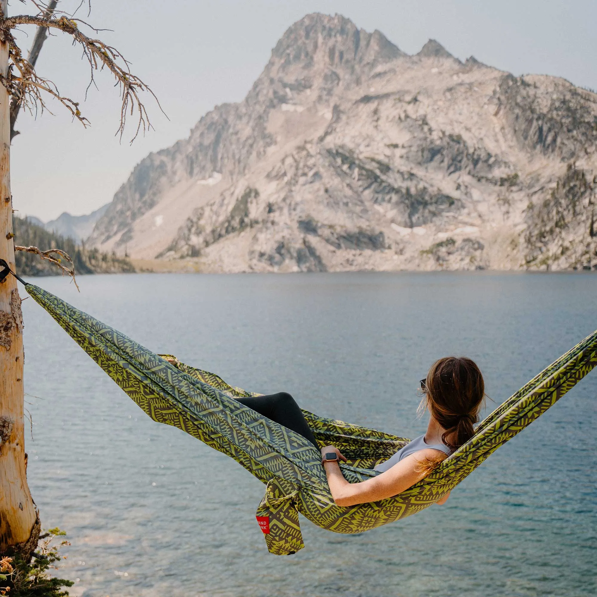 Double Deluxe Hammock with Suspension Straps | Prints
