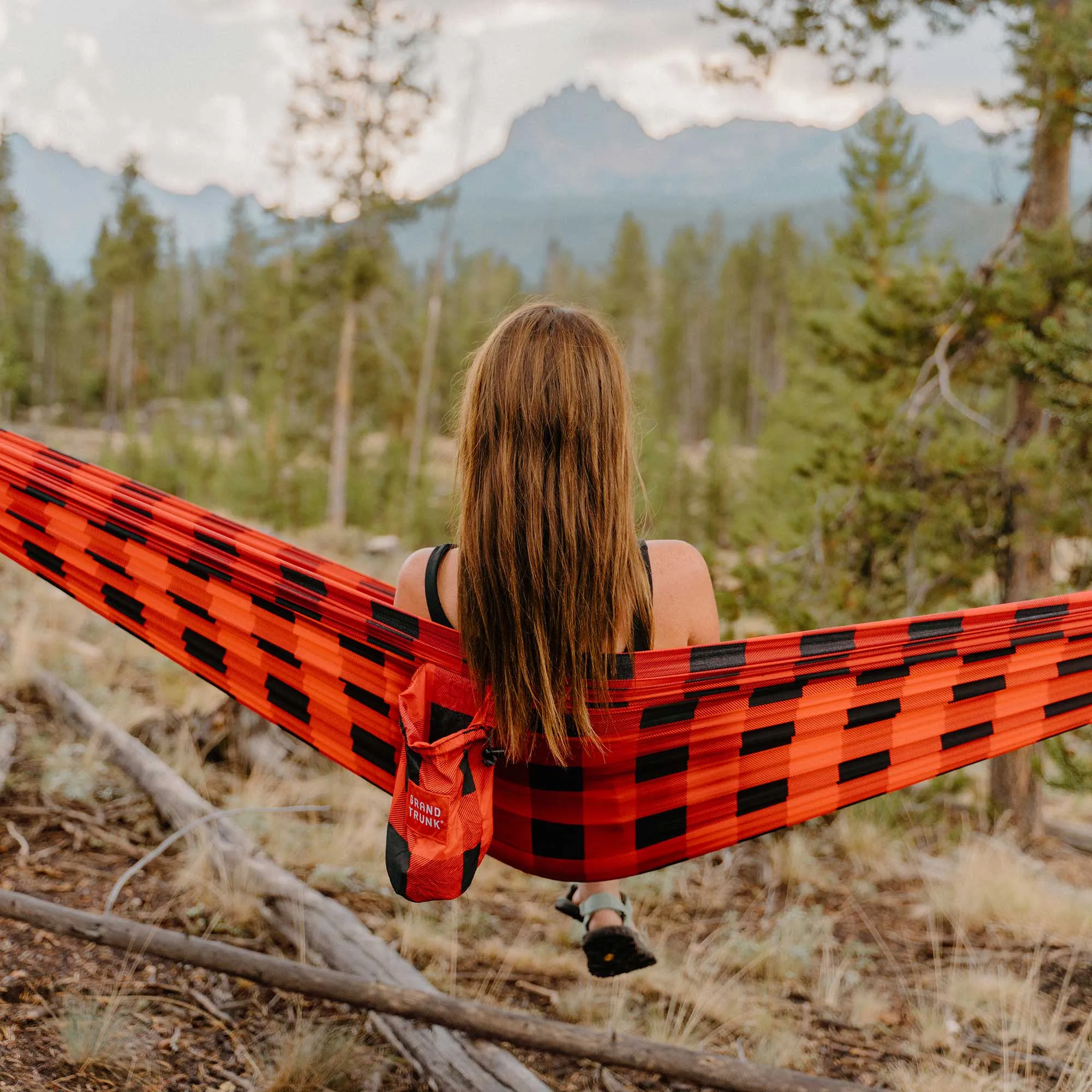 Double Deluxe Hammock with Suspension Straps | Prints
