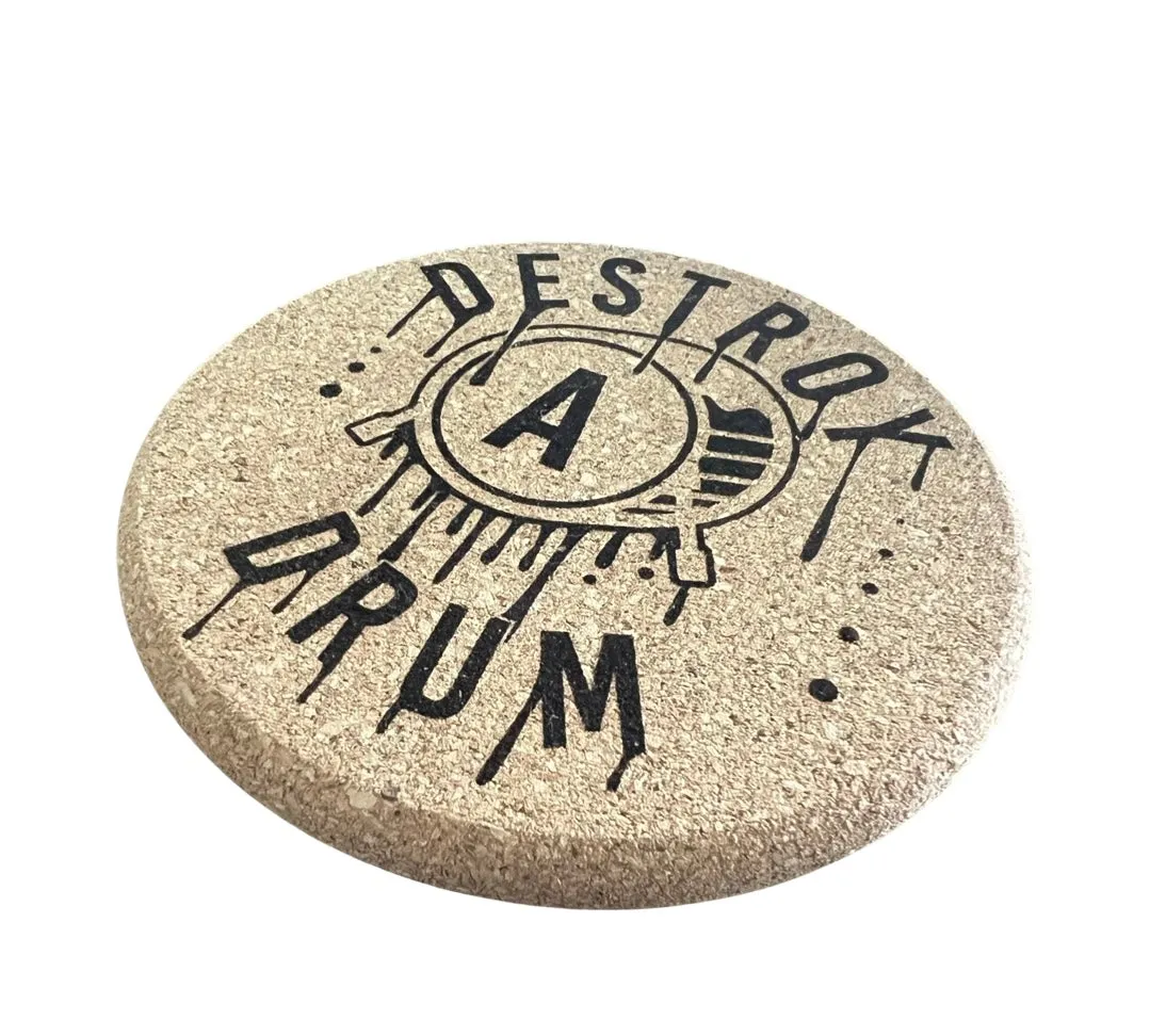 DRIP LOGO CORK COASTER