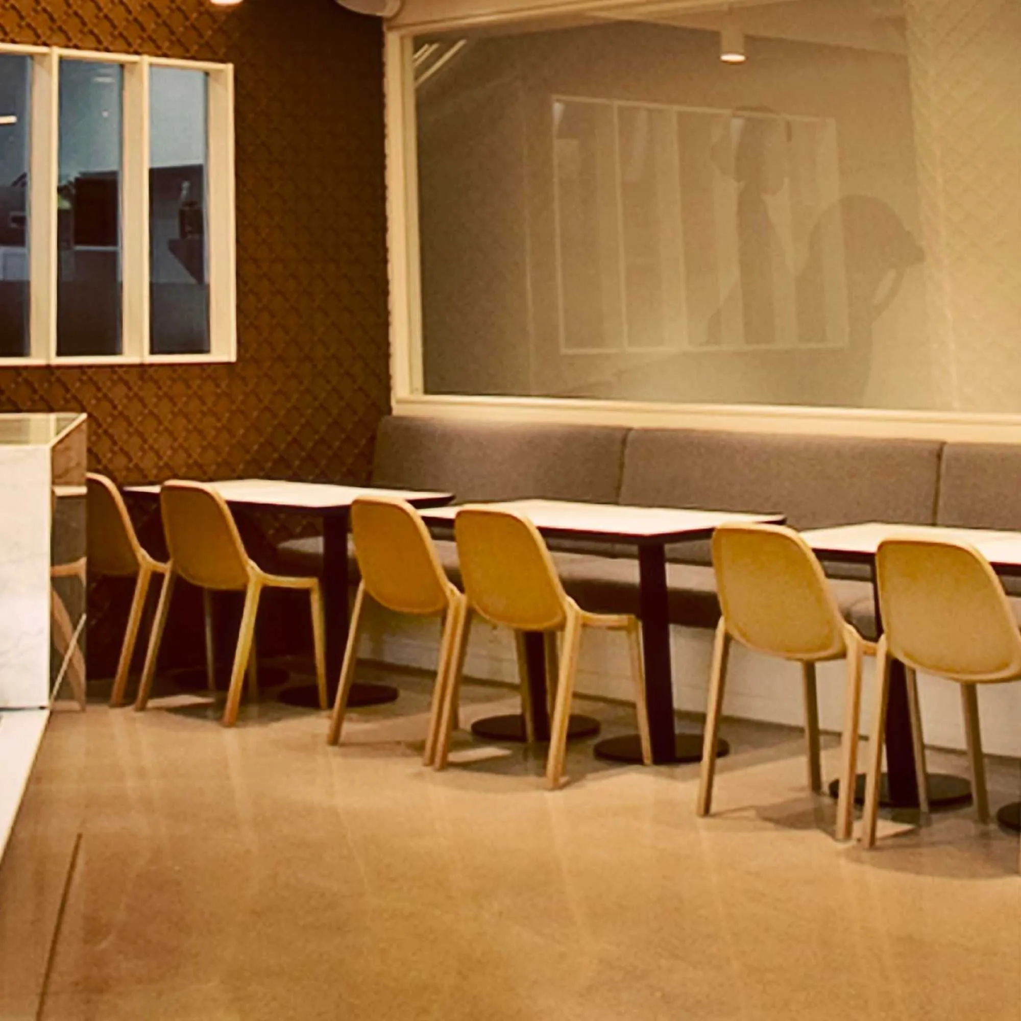 Emeco Broom stacking chair, natural