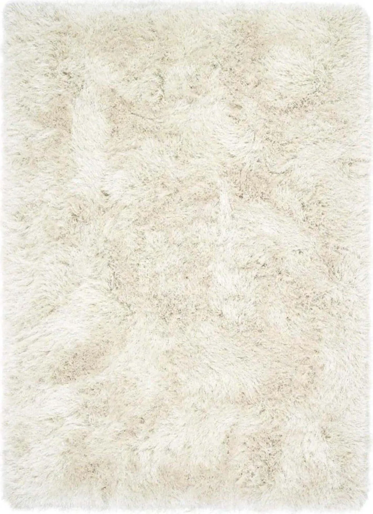 Extravagance Ivory Shaggy Rug