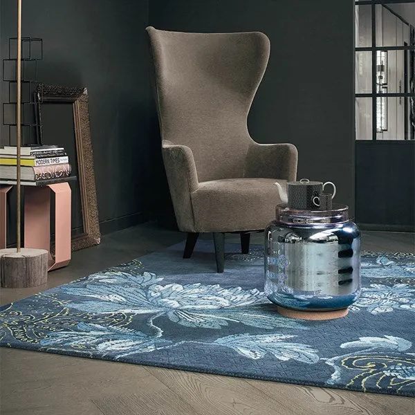 Fable floral rugs 37508 by wedgwood