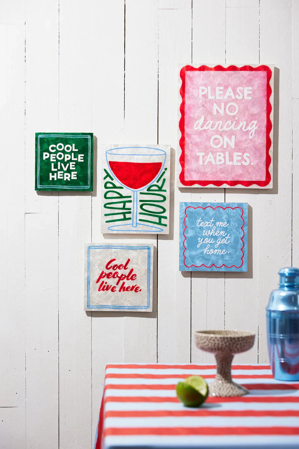 Fun House - No Dancing On Tables Tile