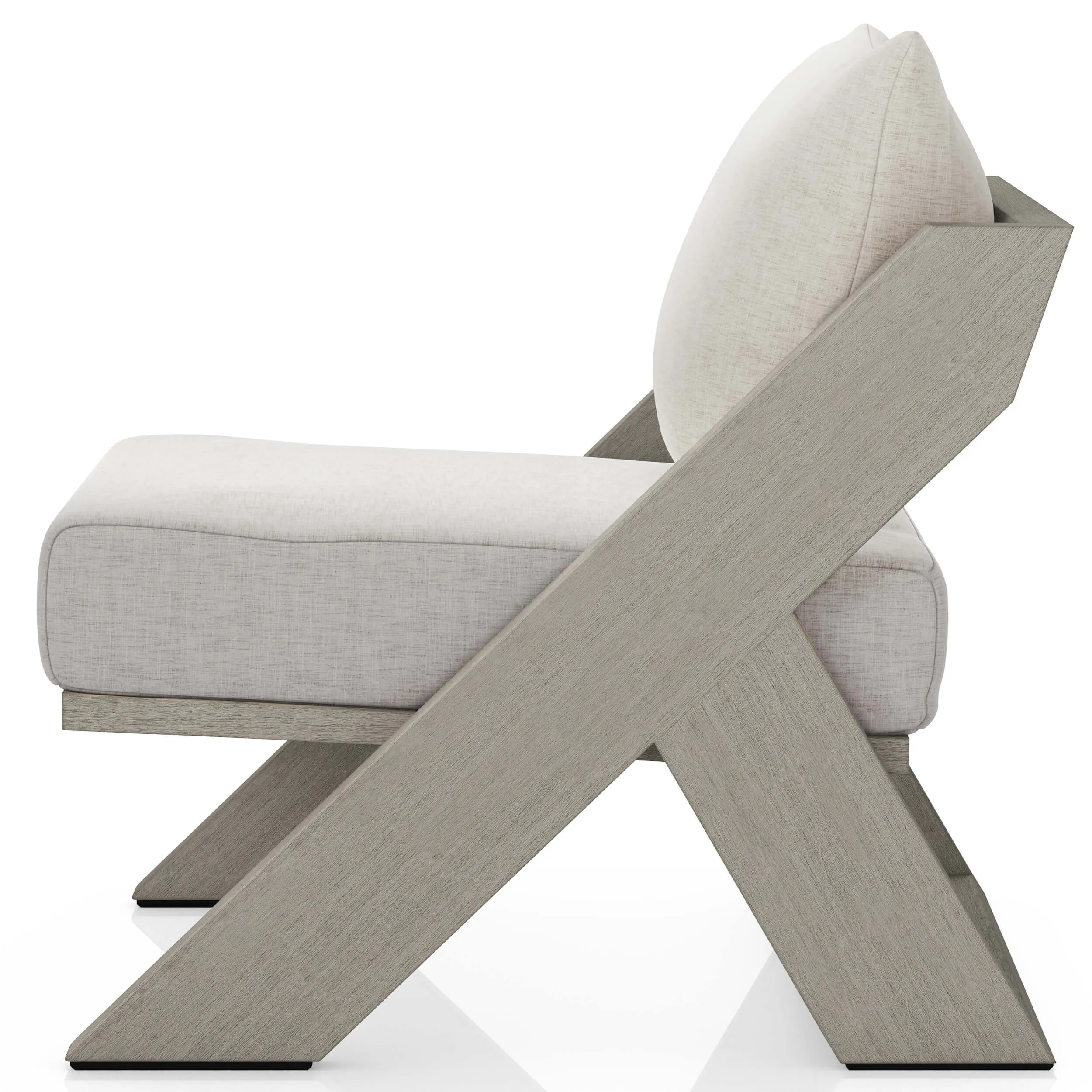 Hagen Outdoor Chair, Stone Grey/Weathered Grey