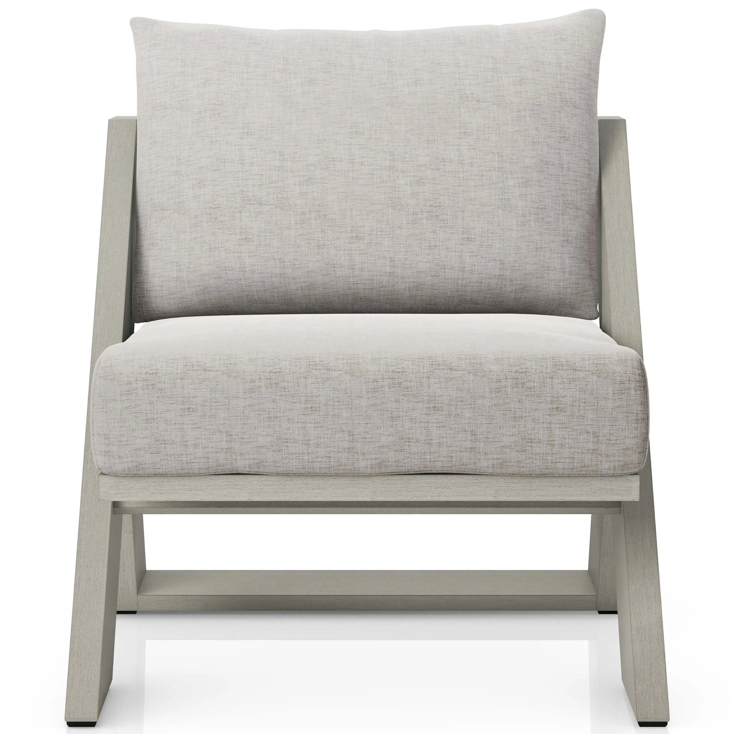 Hagen Outdoor Chair, Stone Grey/Weathered Grey