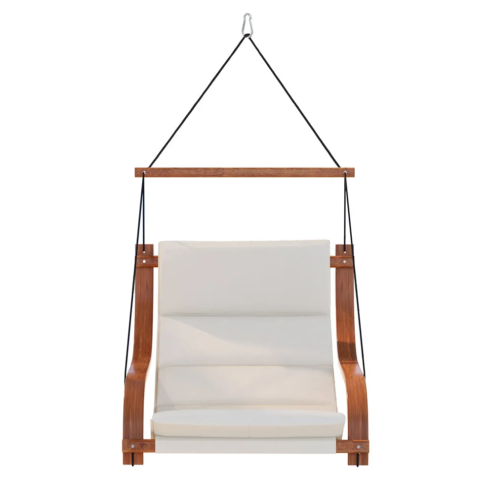 Hammock Chair Wooden Hanging Outdoor Lounge Patio