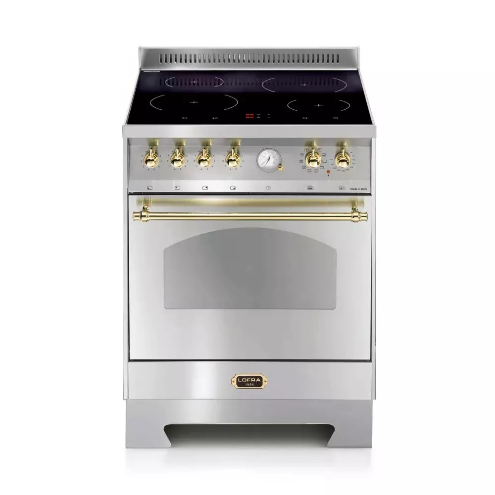 LOFRA DOLCEVITA 60 RSM66MFT/4I Induction Range Cooker Steel 60cm