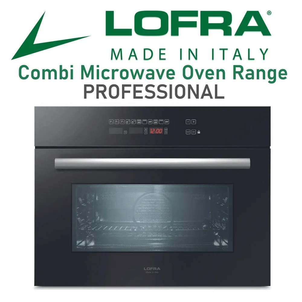 LOFRA Professional FMVN6TME Black Glass Combi Microwave Oven 1000w  h45cm w60cm