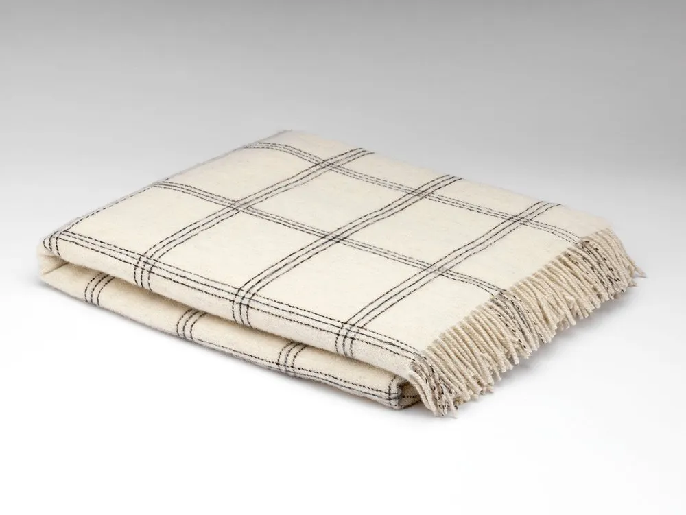 McNutt Alpaca Throw | Pearl Window