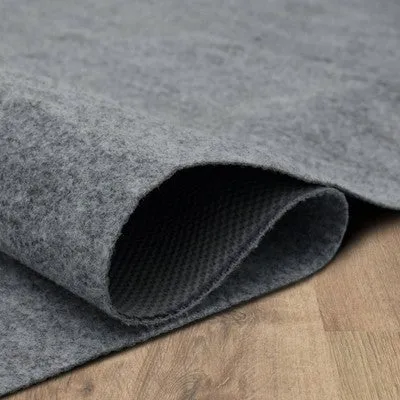 New - Karastan 5'x8' All Purpose Rug Pad Gray