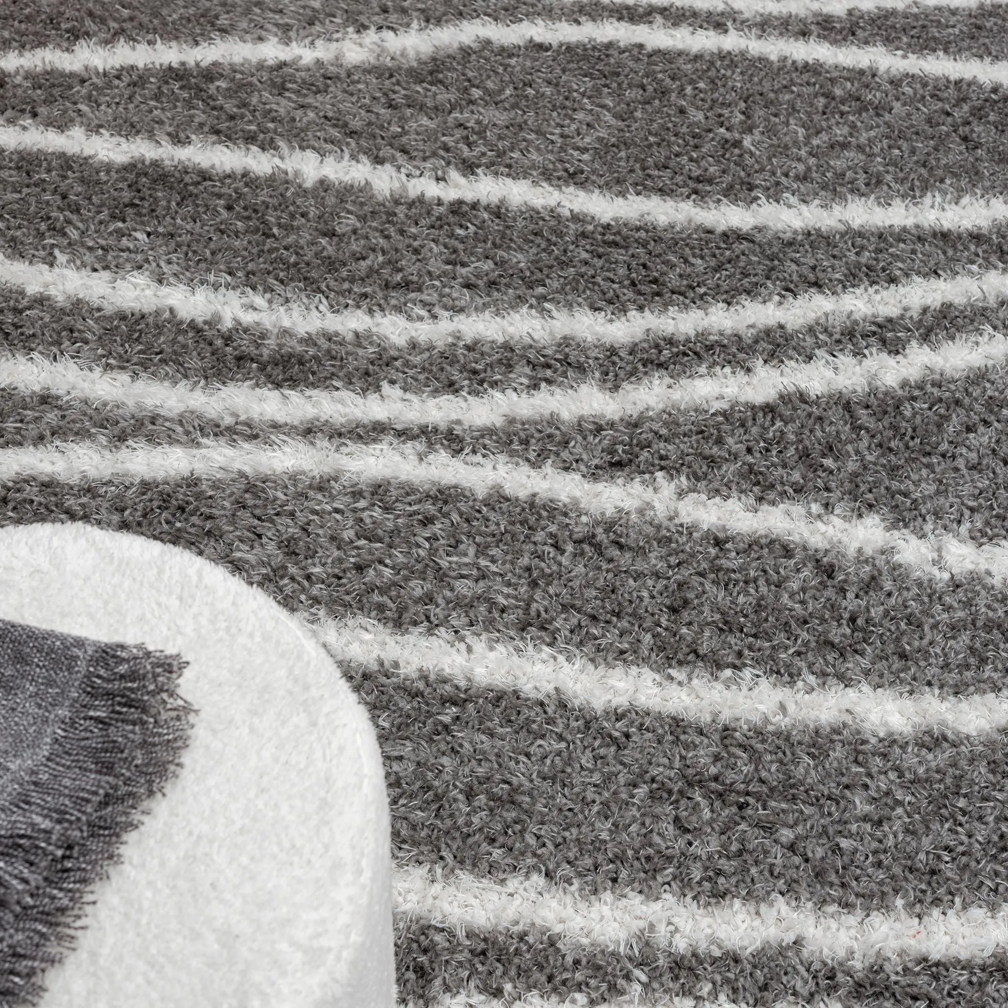 Plushy 385 Cloud Grey Rug - Timeless Grey Home Rug