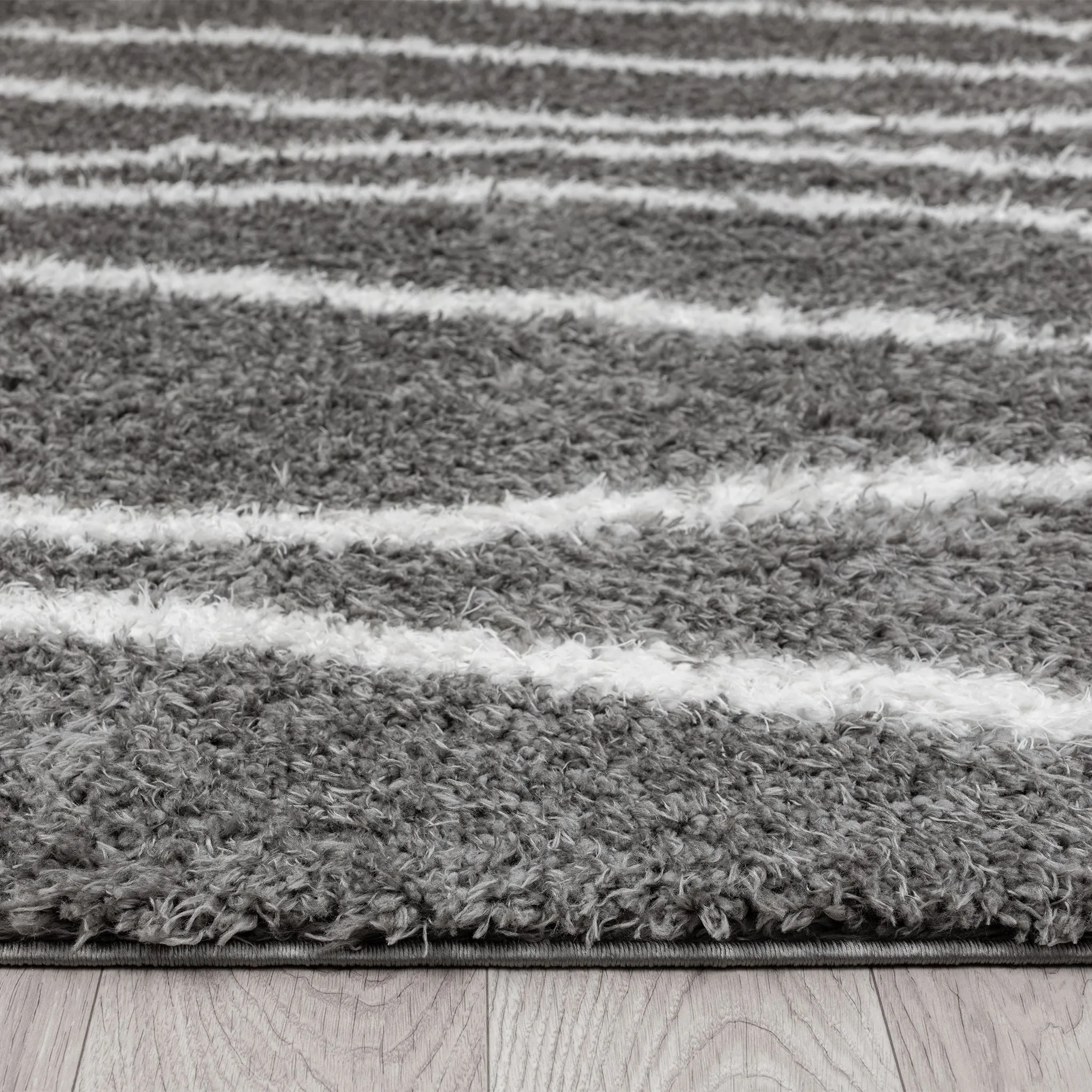 Plushy 385 Cloud Grey Rug - Timeless Grey Home Rug