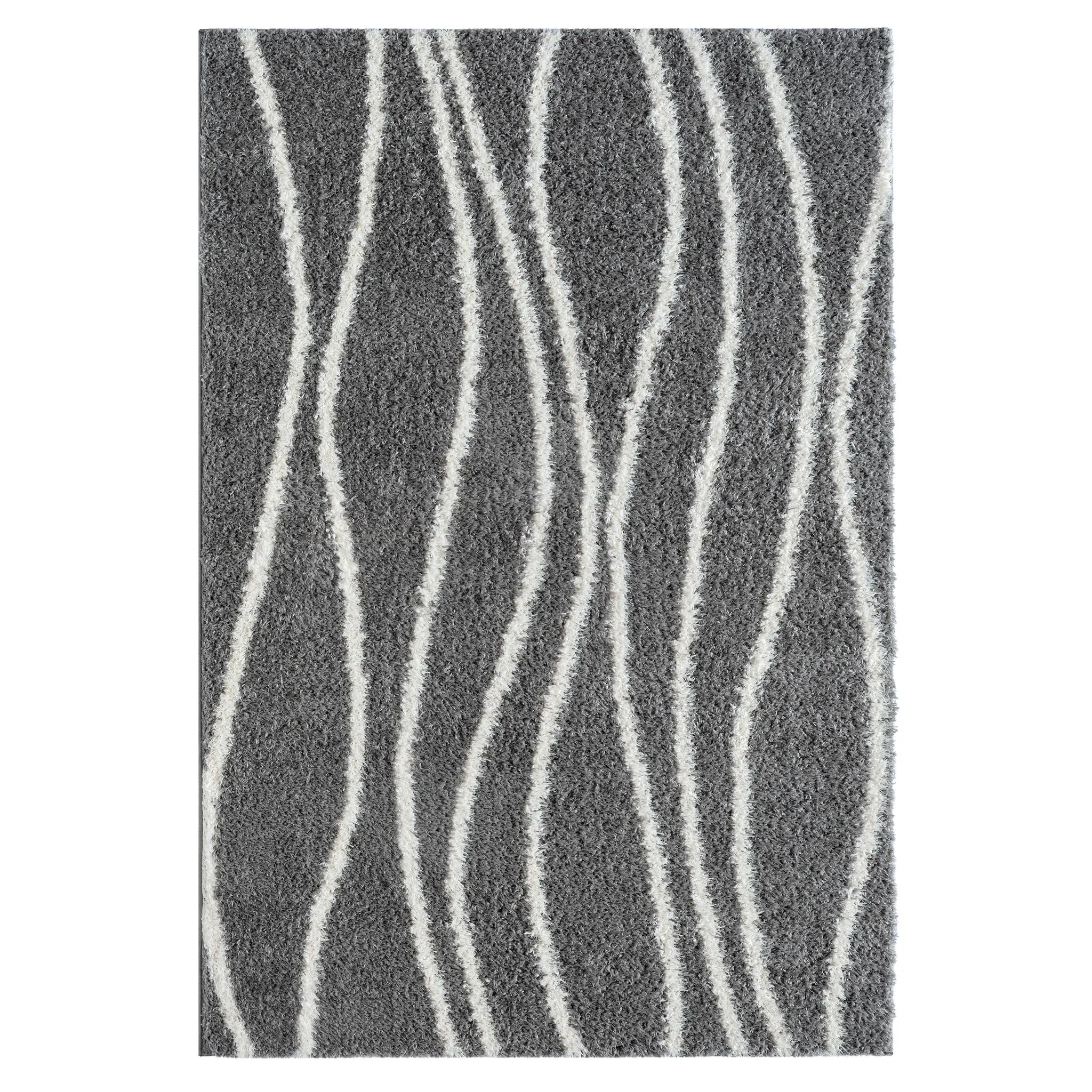 Plushy 385 Cloud Grey Rug - Timeless Grey Home Rug