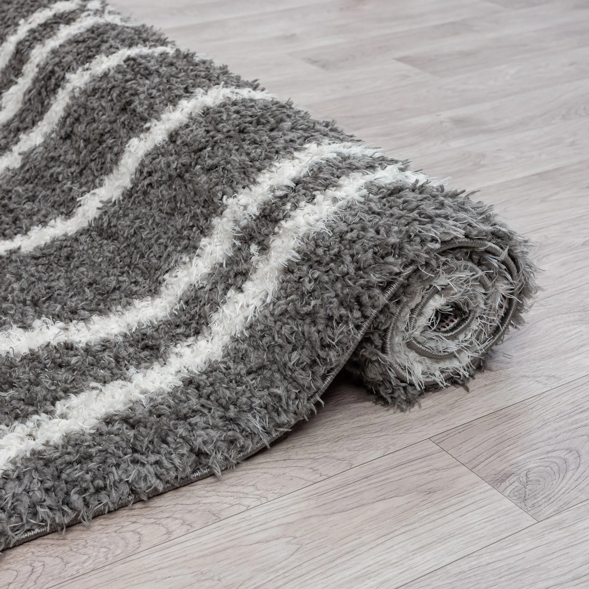 Plushy 385 Cloud Grey Rug - Timeless Grey Home Rug