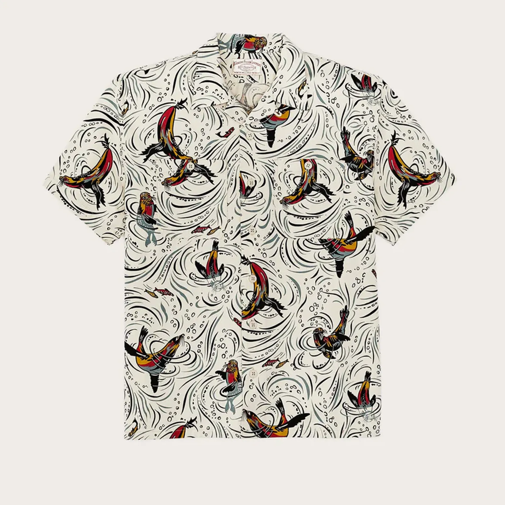 Rustic Short Sleeve Camp Shirt