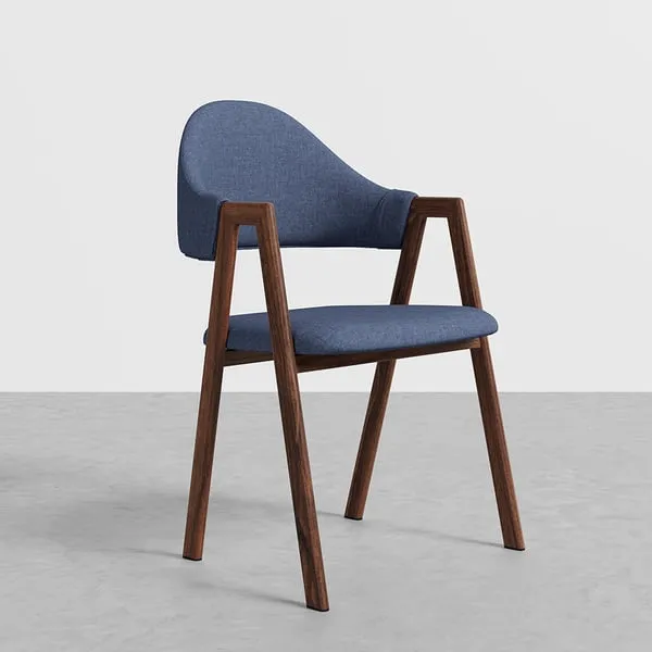 The Customized PVD Plush Dining Oasis Chair
