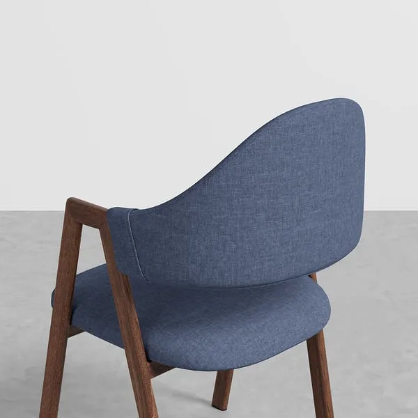 The Customized PVD Plush Dining Oasis Chair