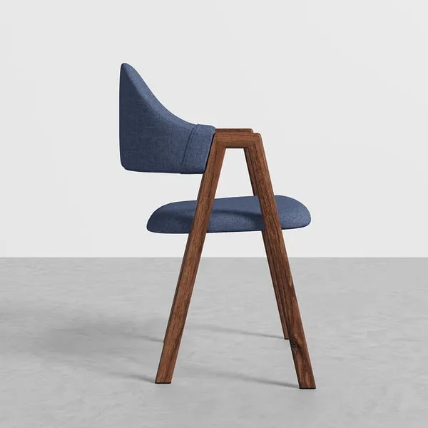 The Customized PVD Plush Dining Oasis Chair