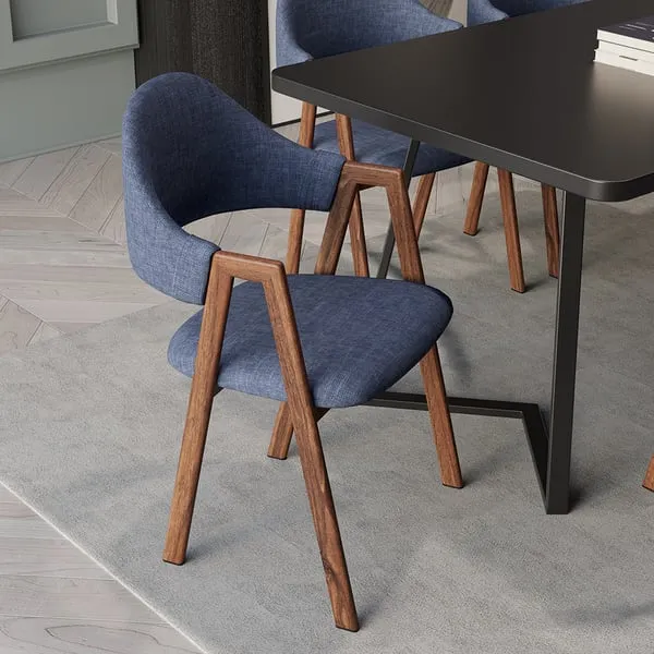 The Customized PVD Plush Dining Oasis Chair