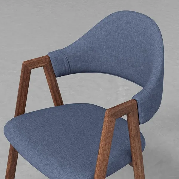 The Customized PVD Plush Dining Oasis Chair