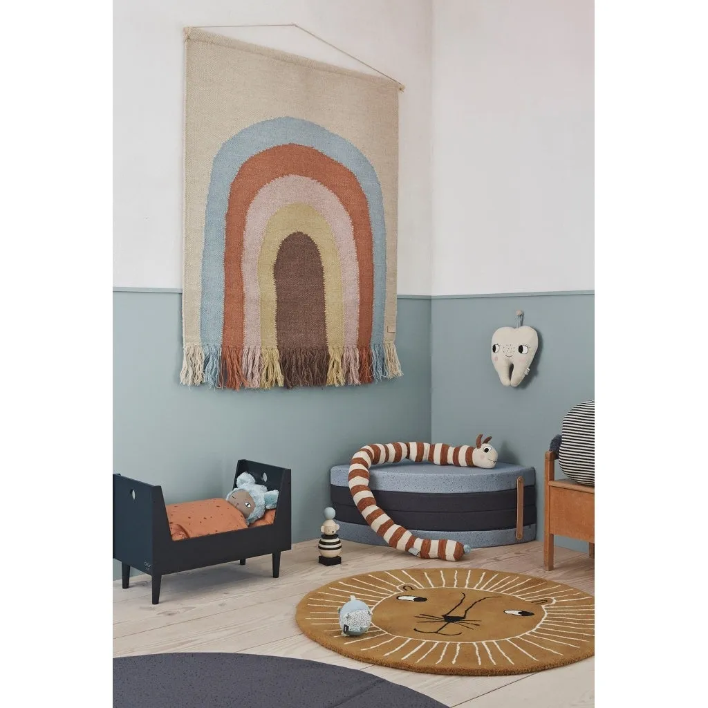 The OYOY Wall Hanging Rainbow Rug