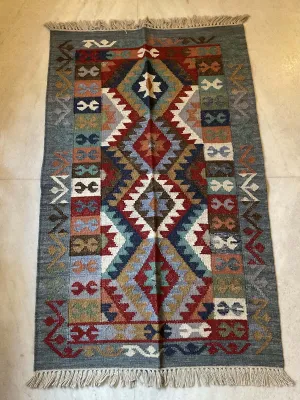 Weave Durries Blue